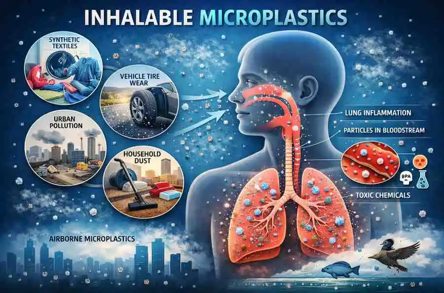 Inhalable Microplastics