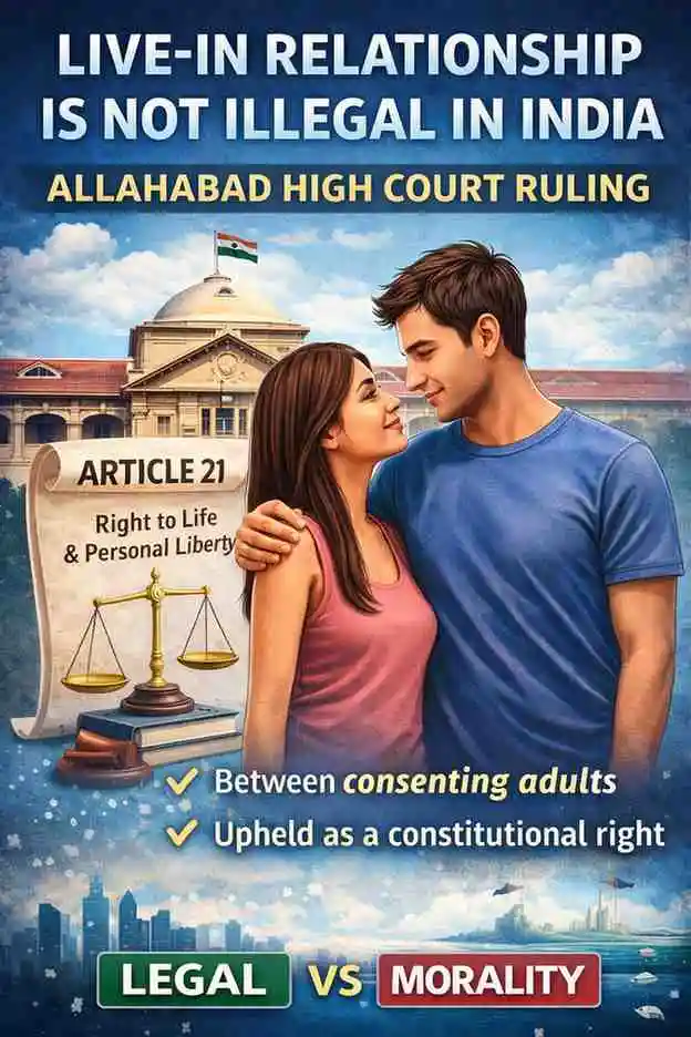 Live-in Relationships Not Illegal in India